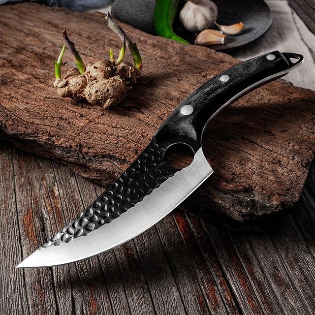 Classic Viking Forged Cooking Knife