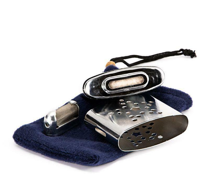 RTL Steel Hand Warmer Portable Heater and Reusable Pocket Handy