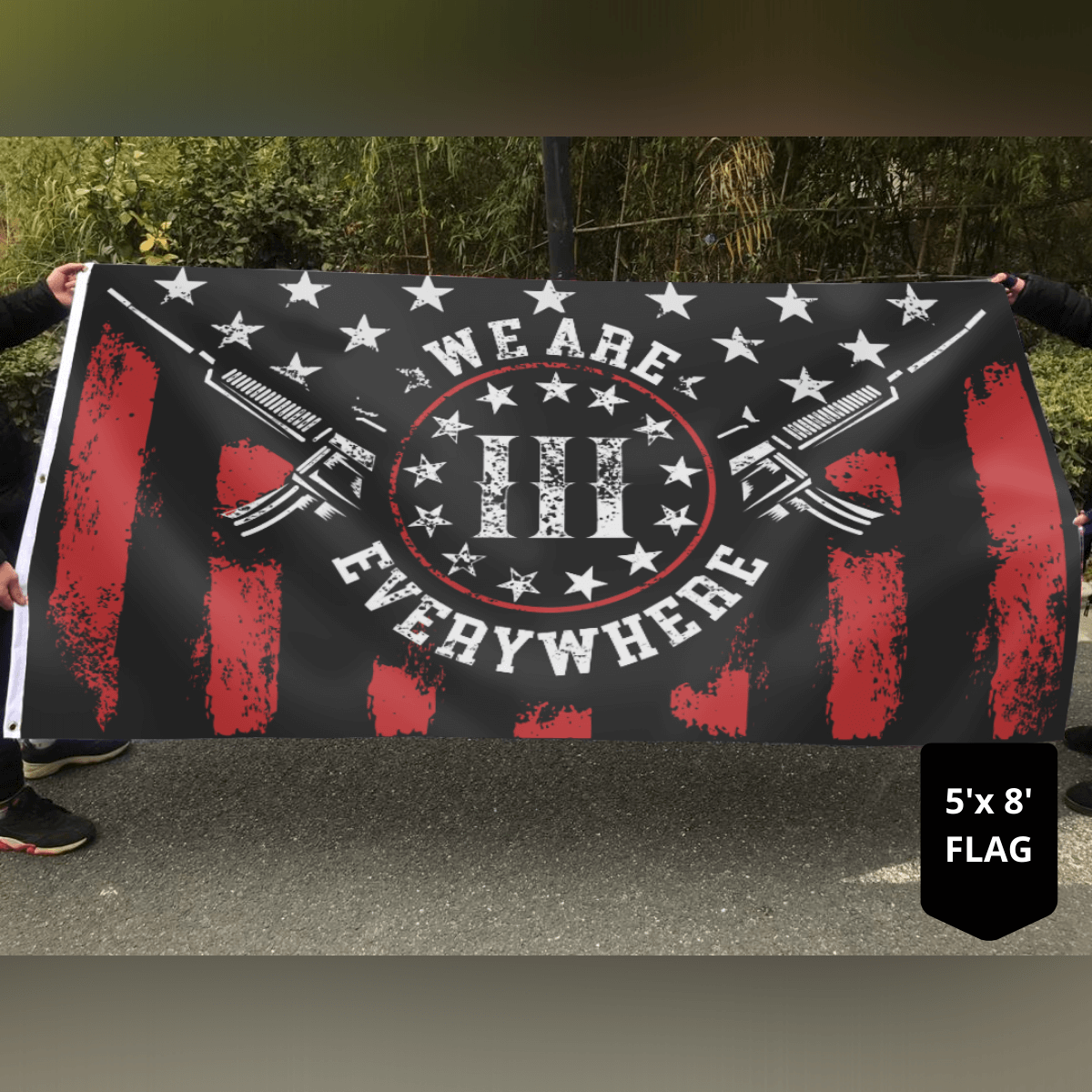 Don't Tread On Me We Are Everywhere Flag