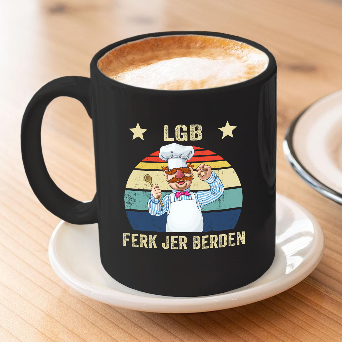 LGB - Ferk Jer Berden 11 oz. Black Mug