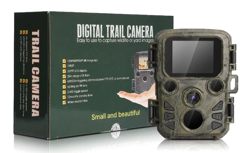 HD Trail Camera with Night Vision Mode