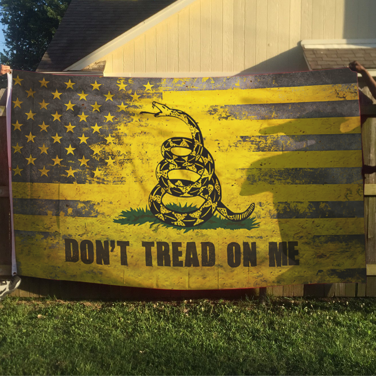 DTOM Gadsden USA Patriotic Flag