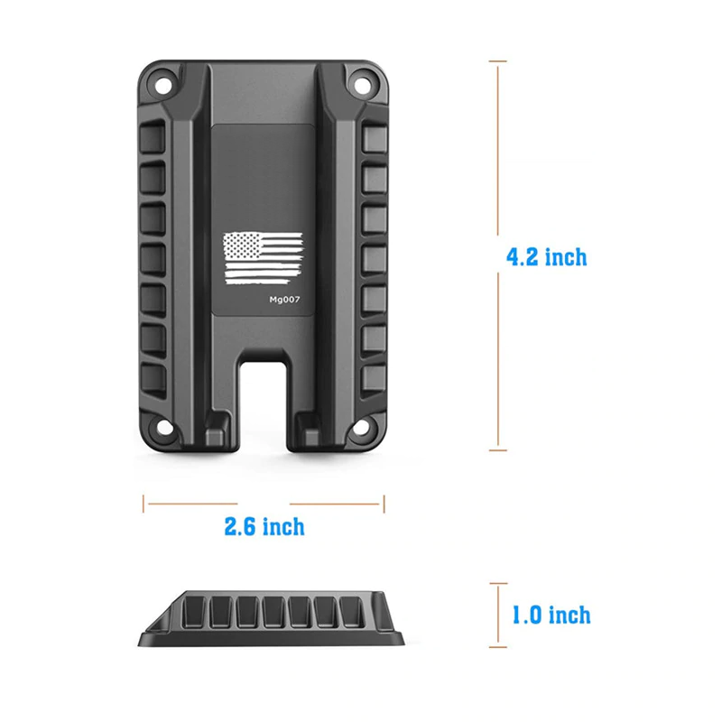 RTL Concealed Quick Draw Magnetic Gun Mount