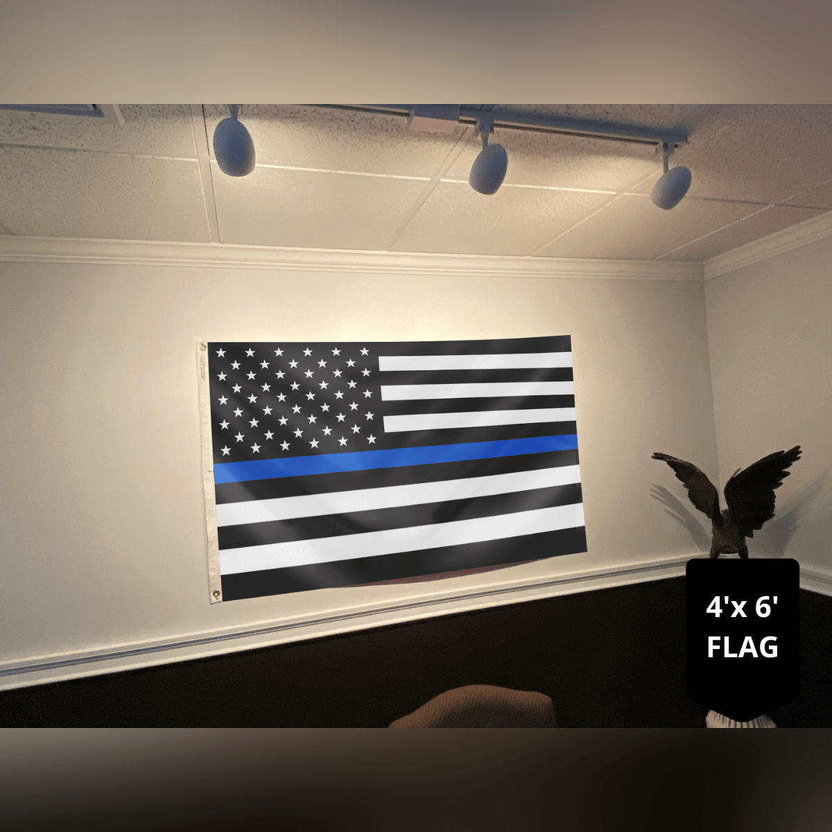 Thin Blue Line Flag