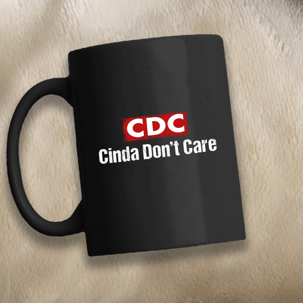 CDC v1 11 oz. Black Mug