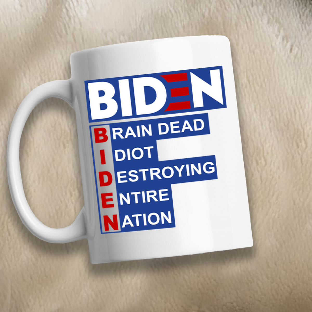 Biden Meaning 11 oz. White Mug