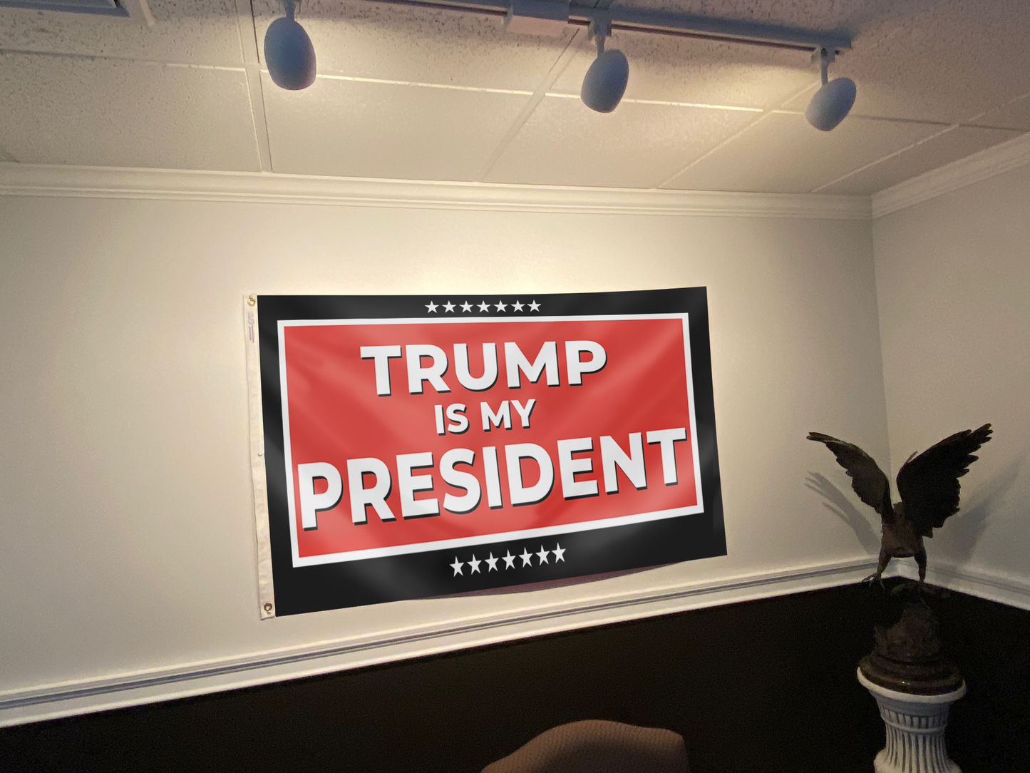 TRUMP Is My President Red Flag