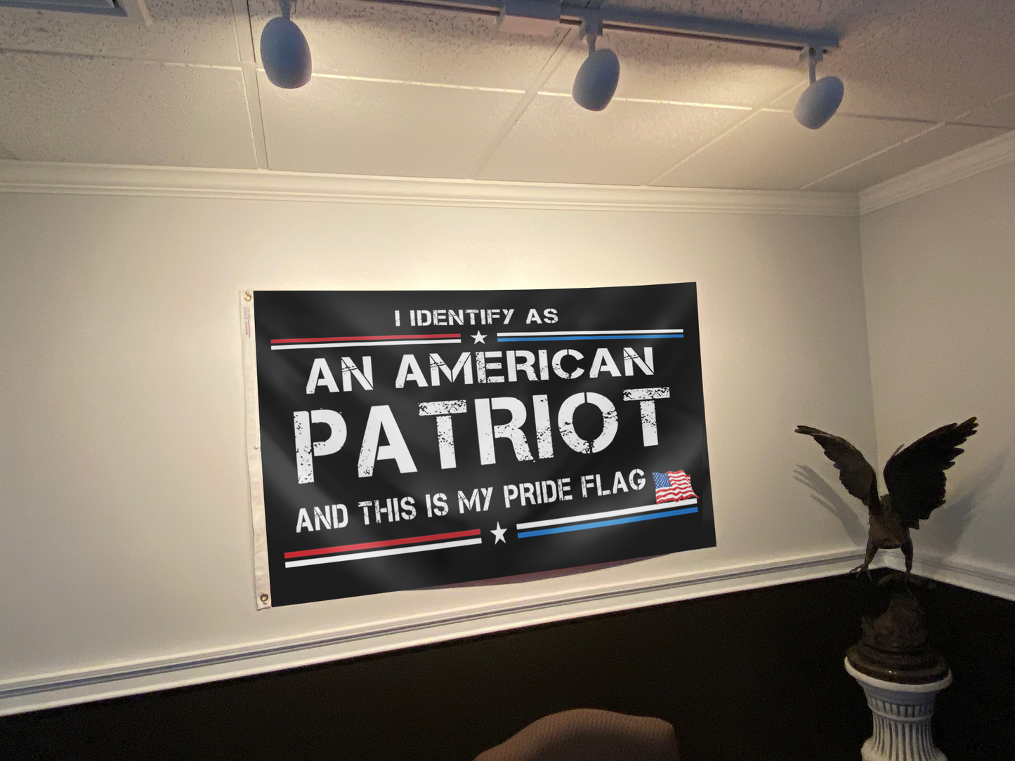 I Identify As An American Patriot Flag
