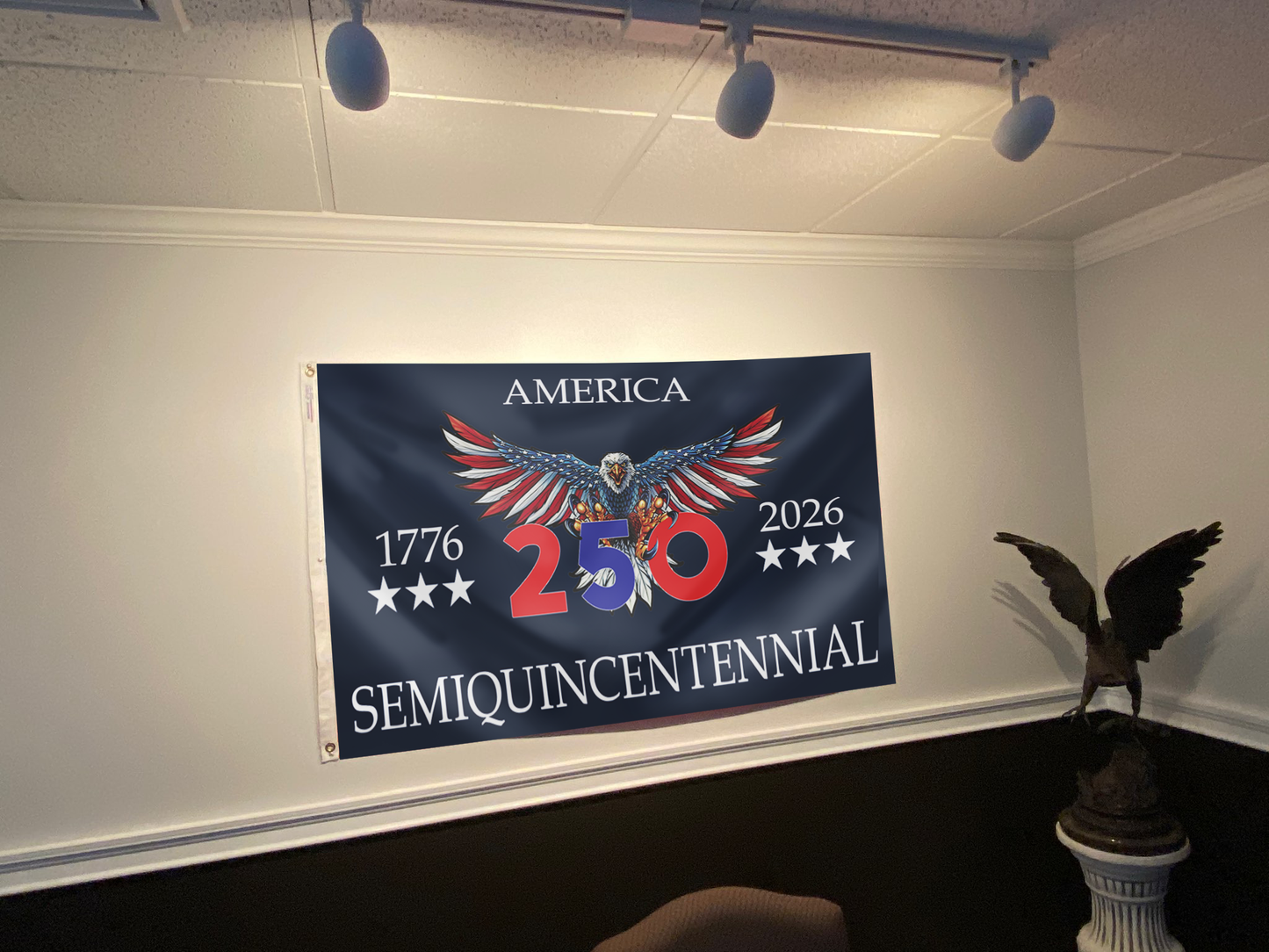 America Semiquincentennial Eagle Flag