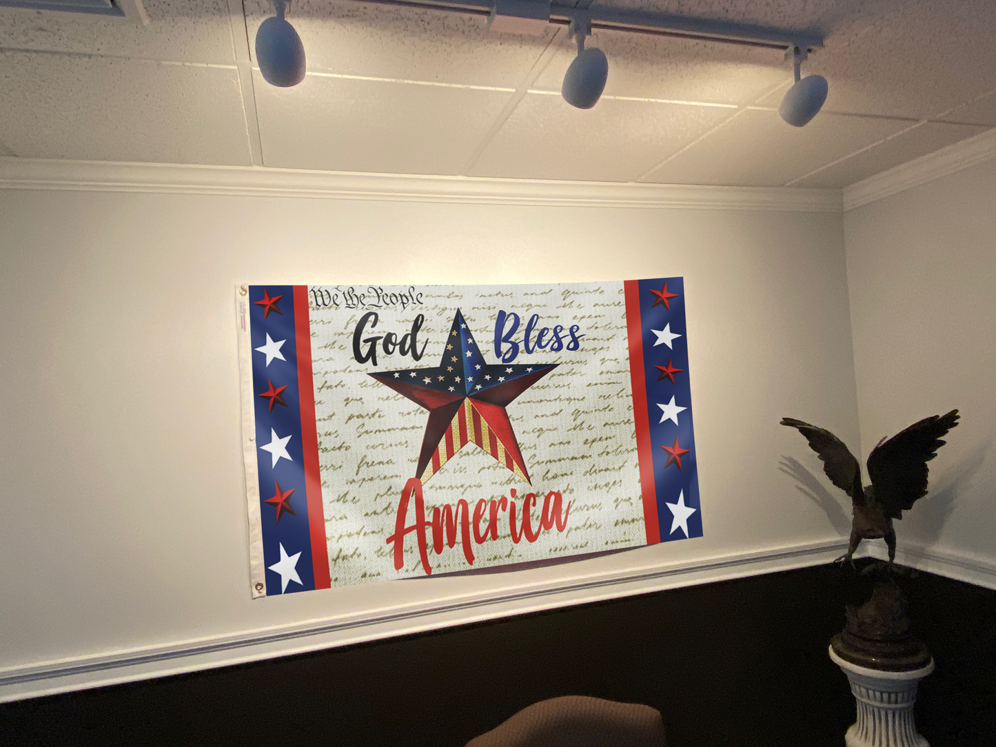 God Bless America - We The People Flag