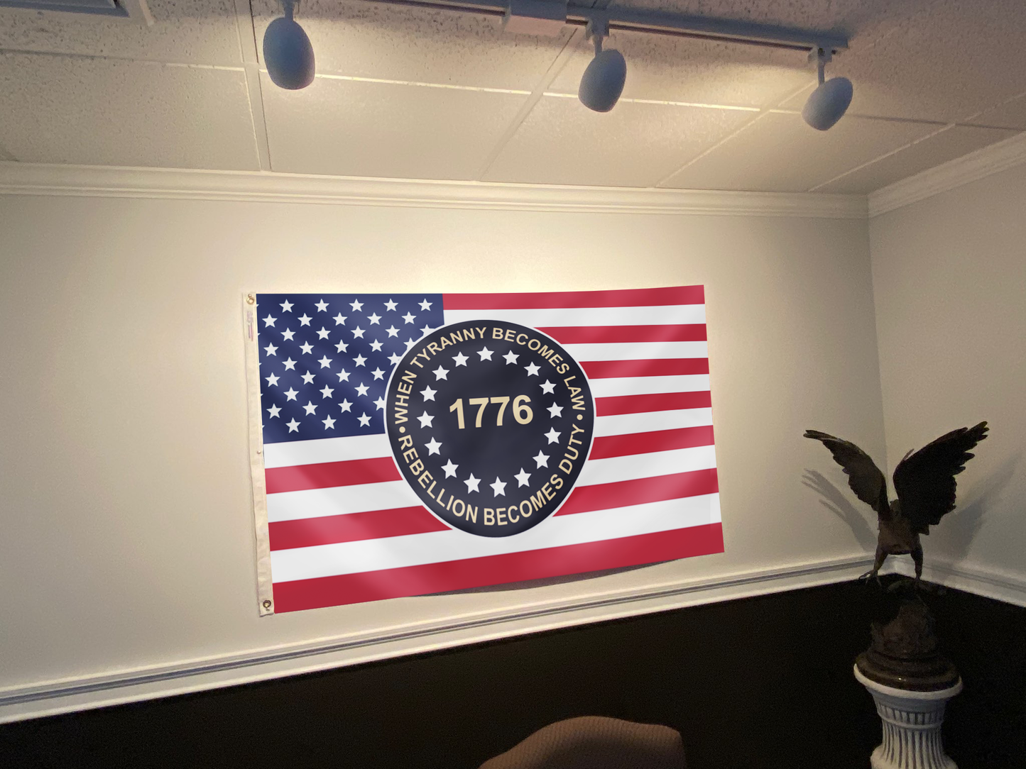 When Tyranny Becomes Law Flag