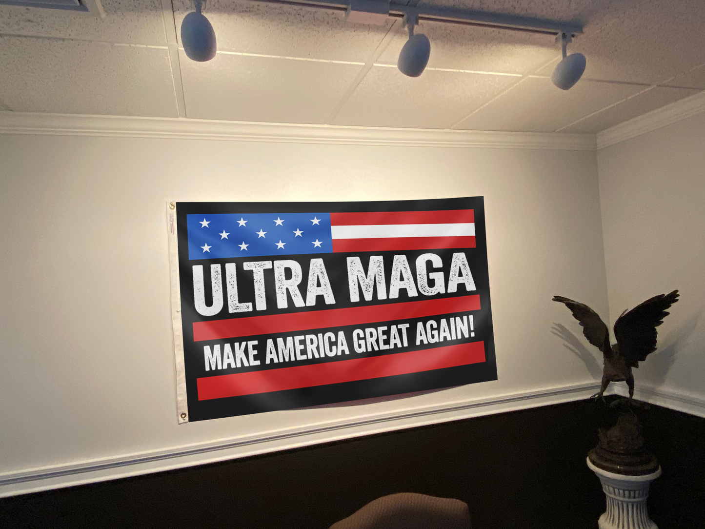 Ultra MAGA Make America Great Again Flag