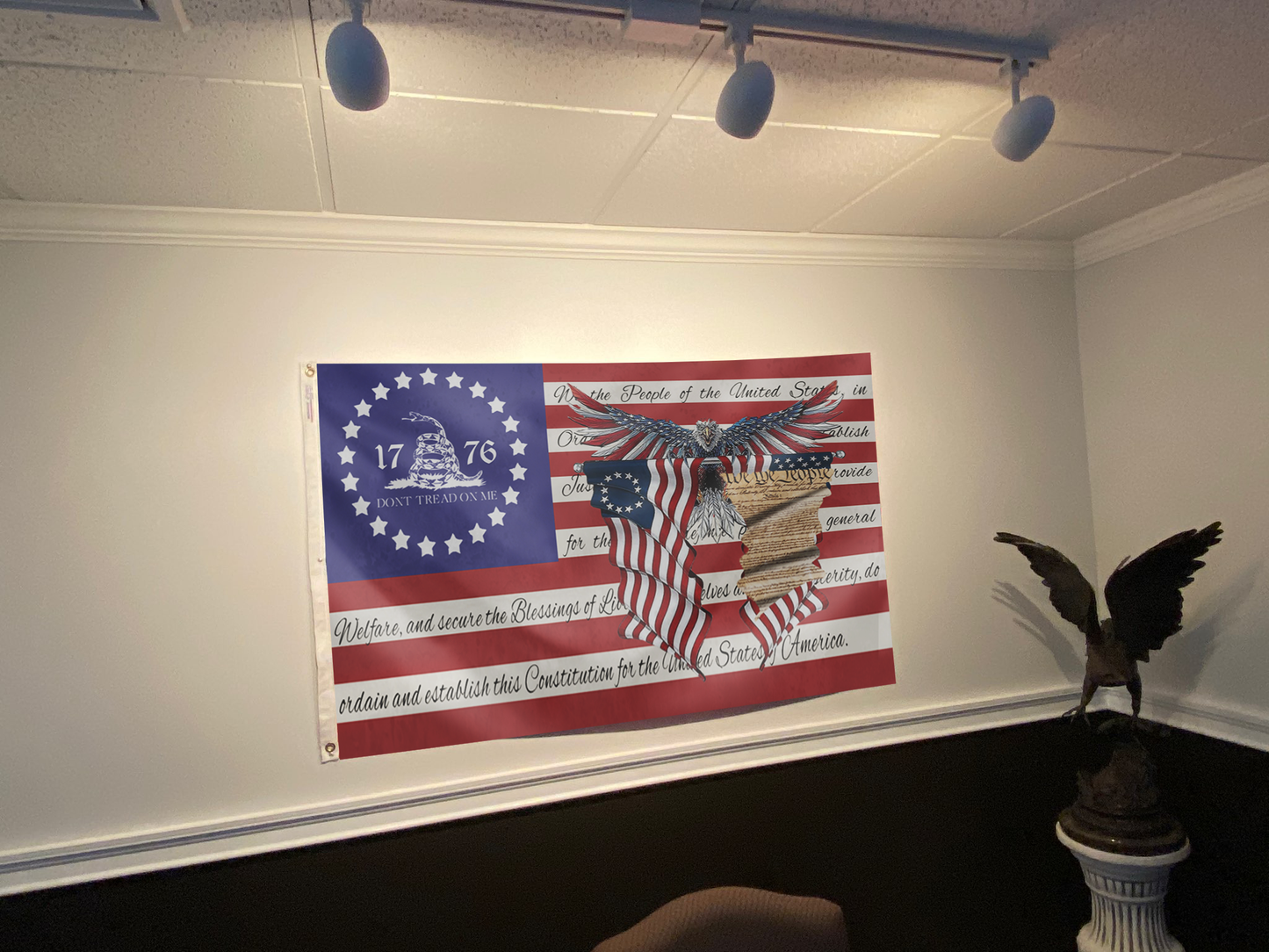 We The People 1776 American Flag
