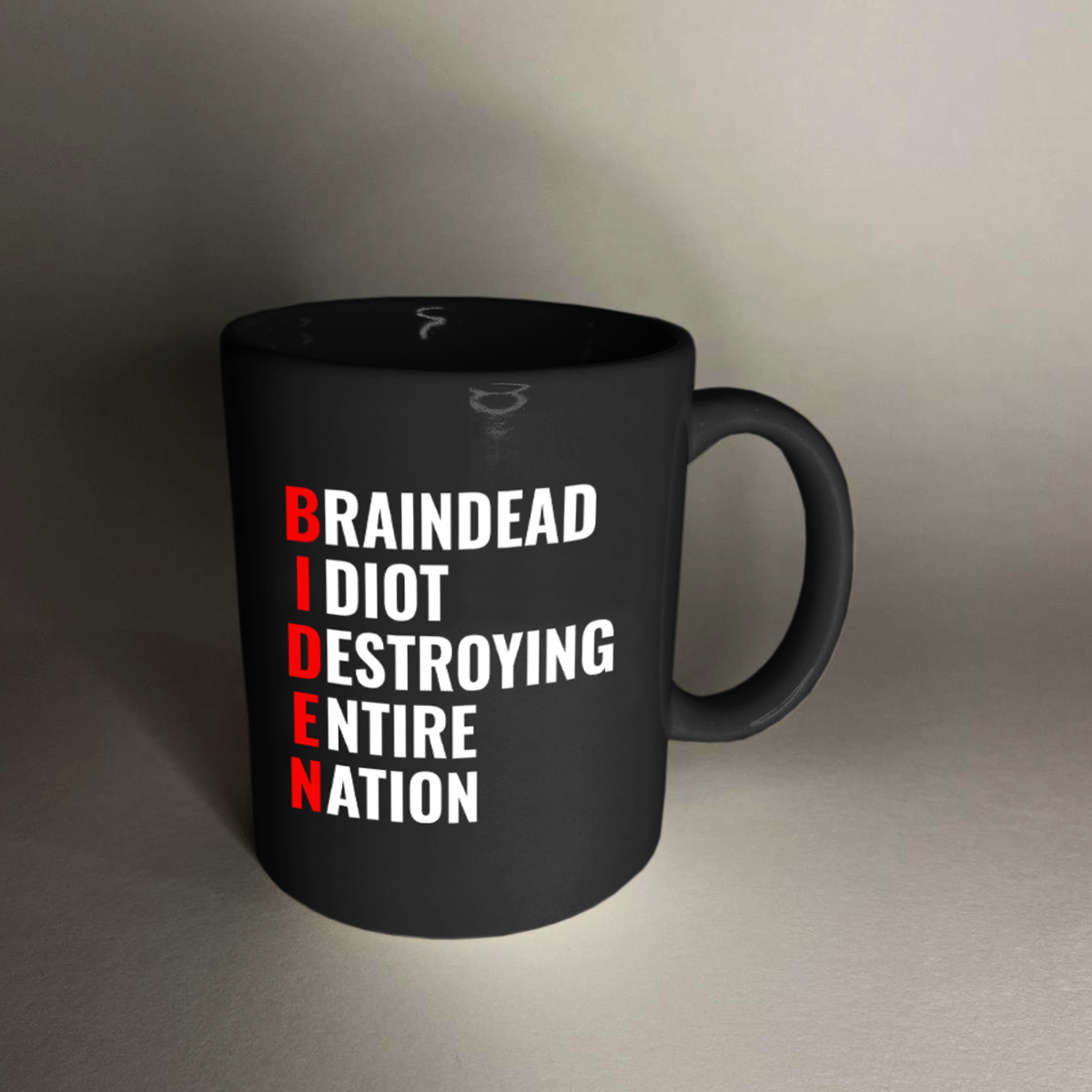 Braindead Phonetics 11 oz. Black Mug