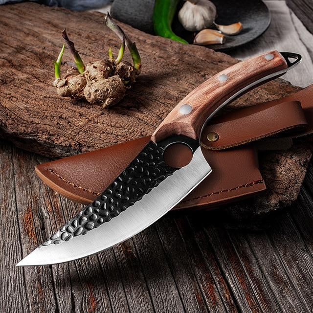 Classic Viking Forged Cooking Knife