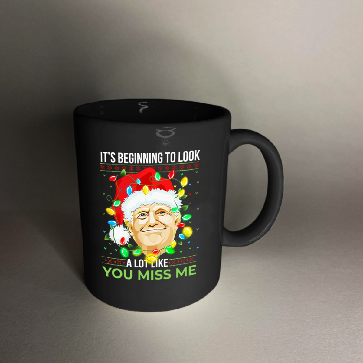 Looks Like You Miss Me11 oz. Black Mug