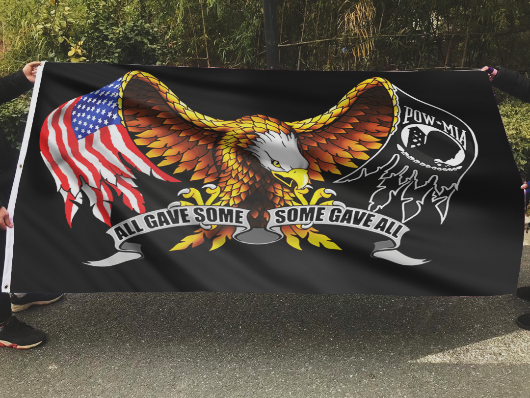 All Gave Some Gave All POW MIA Flag