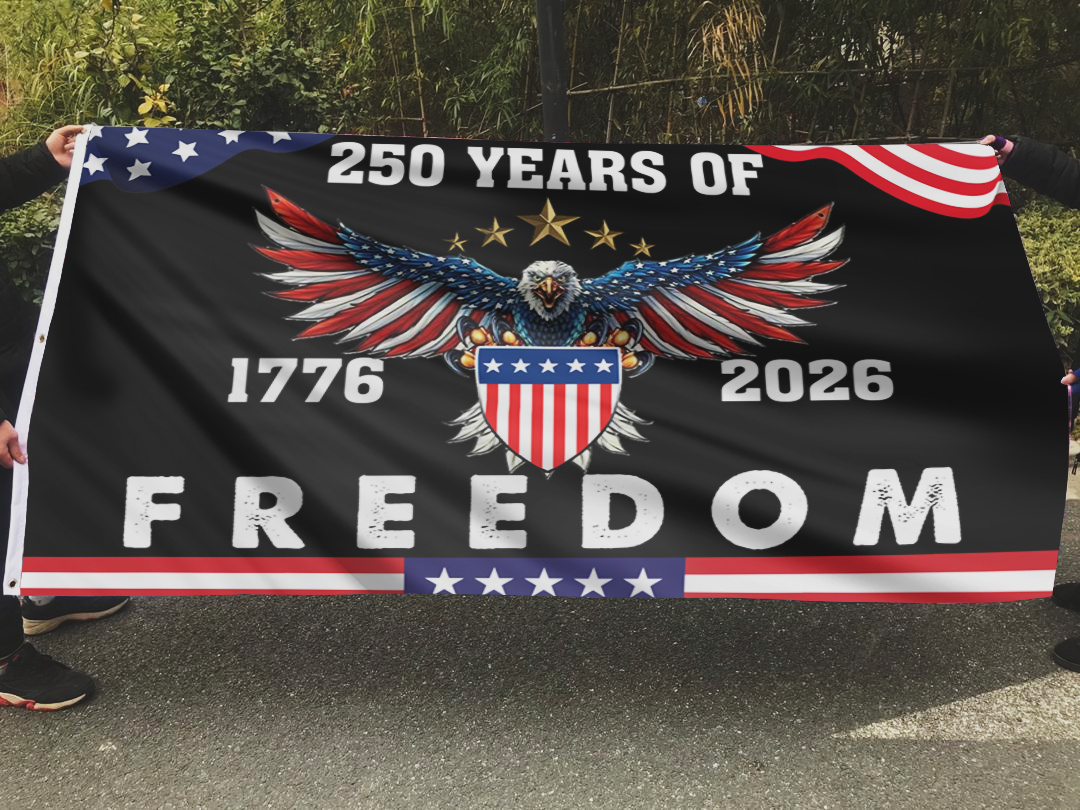 U.S. 250th Birthday Freedom Flag