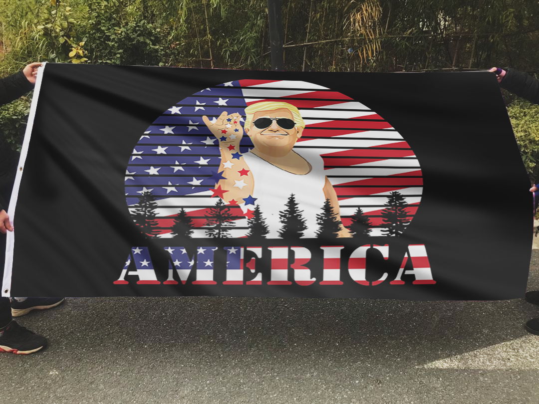 Trump Bae Flag