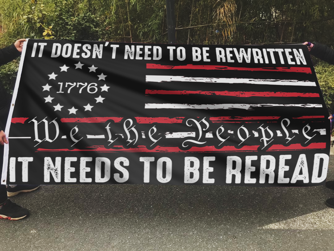 It Doesn't Need To Be Rewritten Flag