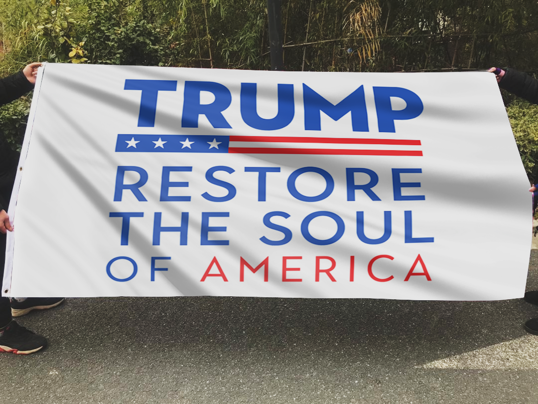 Trump Restore The Soul Of America Flag
