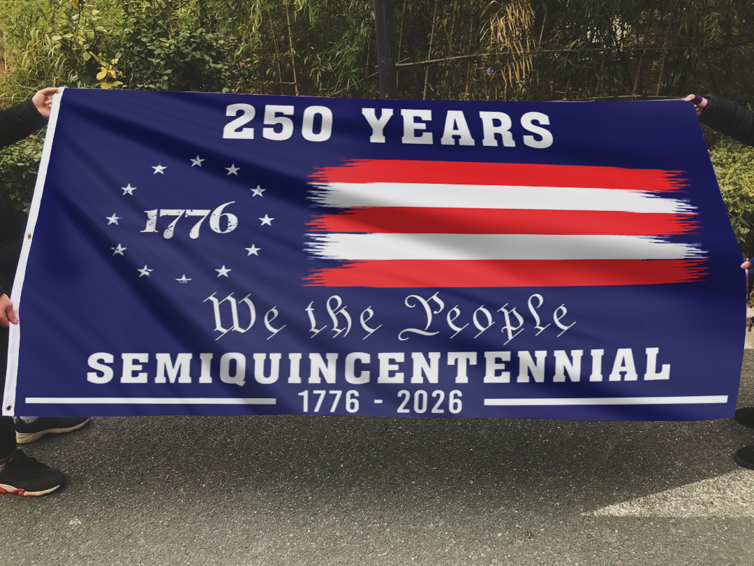 American 250 Years Semiquincentennial Flag