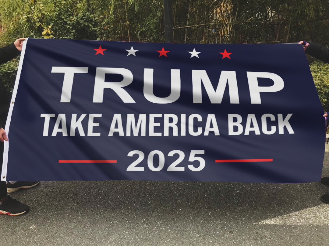 Trump Take America Back 2025 Flag