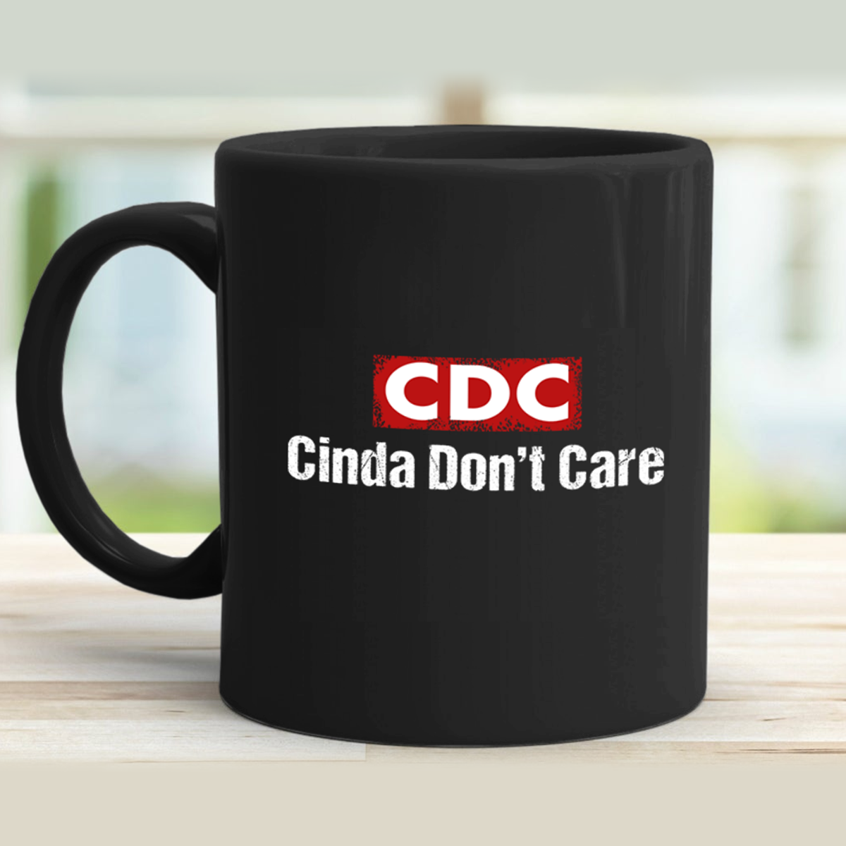 CDC v1 11 oz. Black Mug