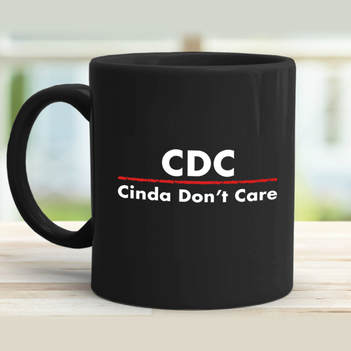 CDC v2 11 oz. Black Mug
