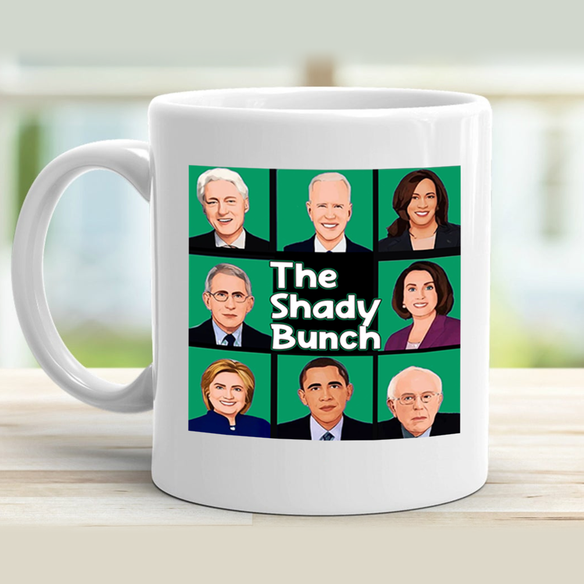 The Shady Bunch 11 oz. White Mug