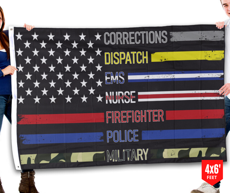 Patriotic Support Appreciation - USA Flag