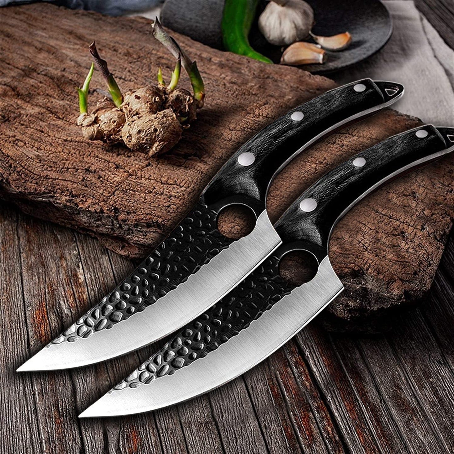 Classic Viking Forged Cooking Knife