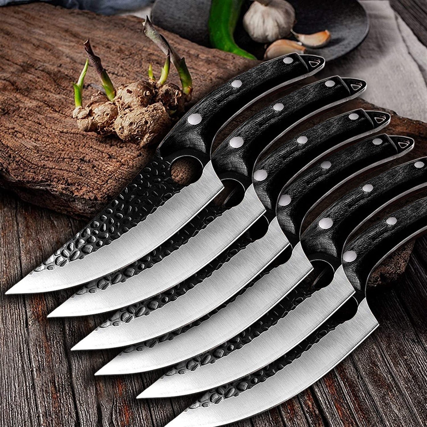 Classic Viking Forged Cooking Knife