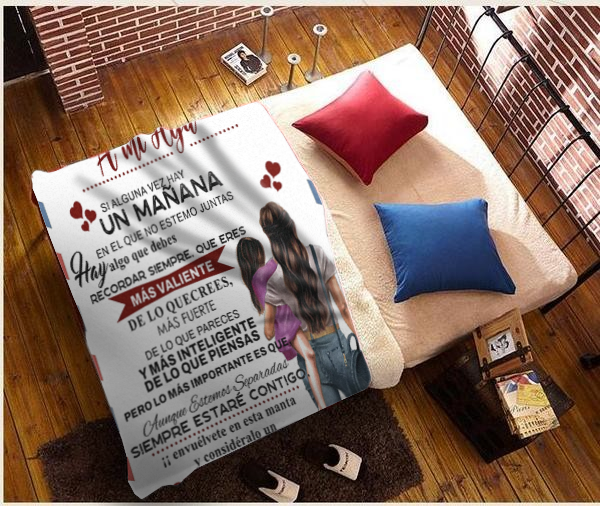 A Mi Hija | Más Valiente Blanket