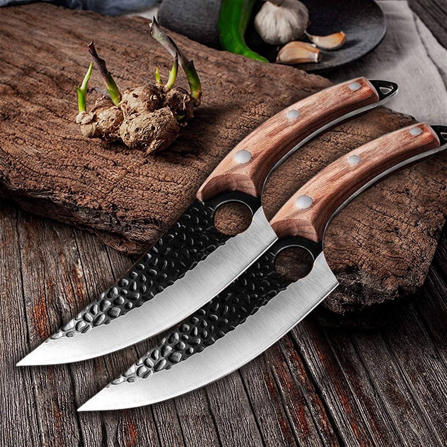 Classic Viking Forged Cooking Knife