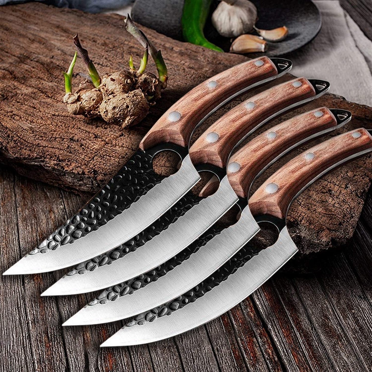 Classic Viking Forged Cooking Knife