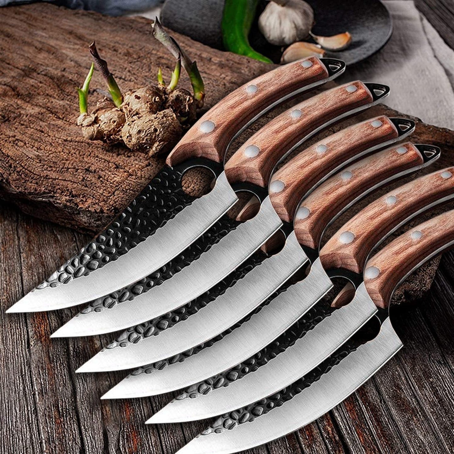 Classic Viking Forged Cooking Knife