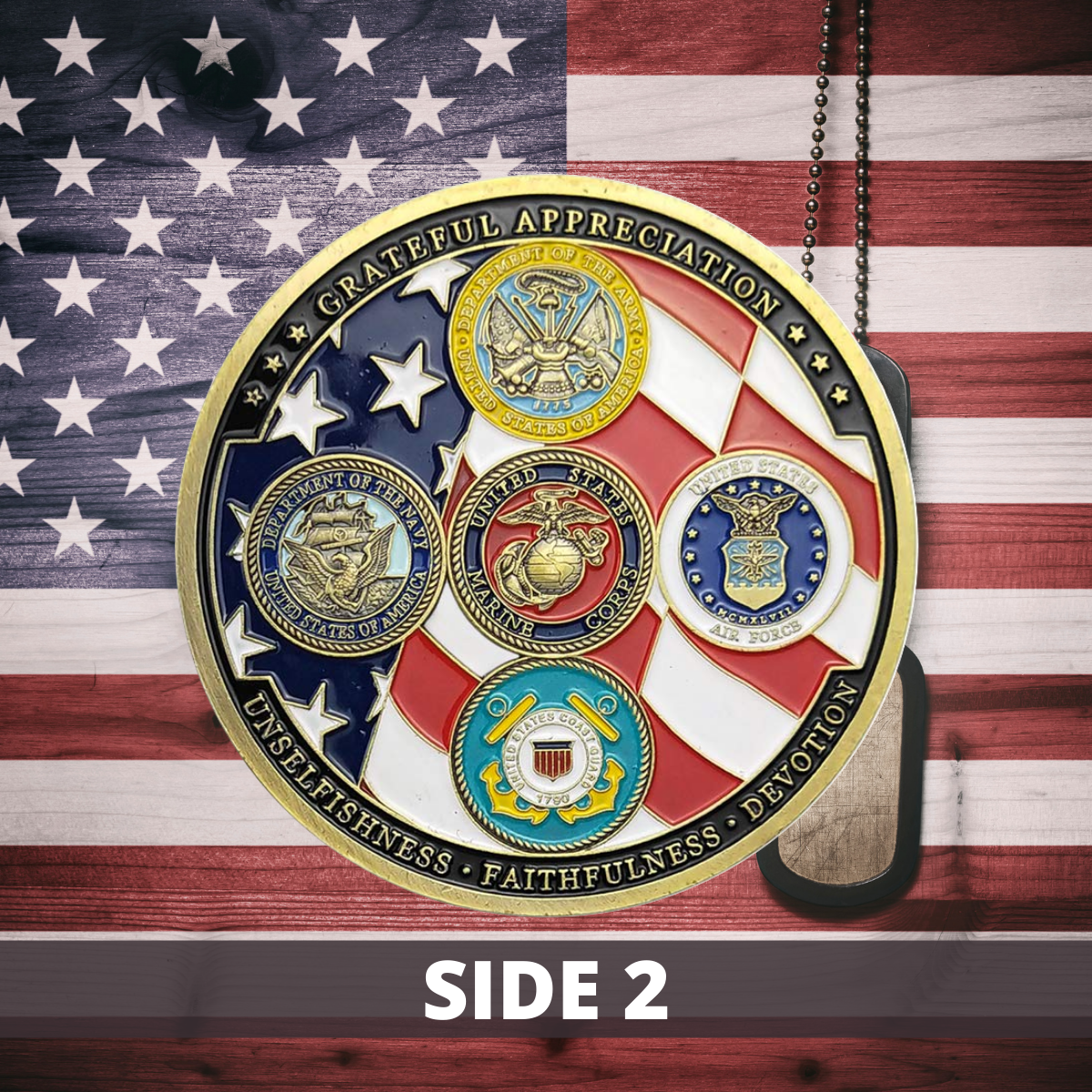 Thank You For Your Service - Veteran Coin - Buy More, Save More Bundle