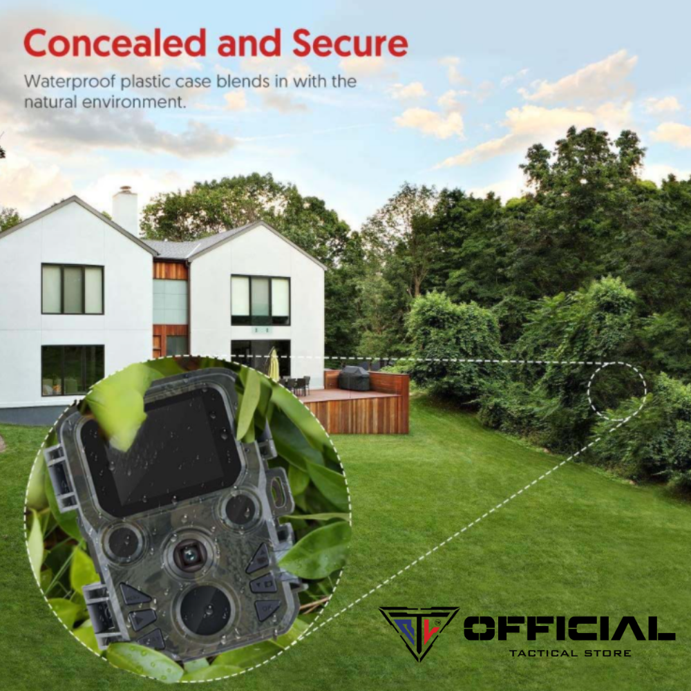 HD Trail Camera with Night Vision Mode