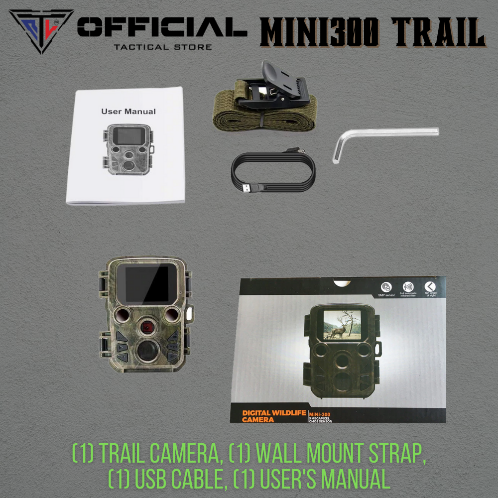 HD Trail Camera with Night Vision Mode
