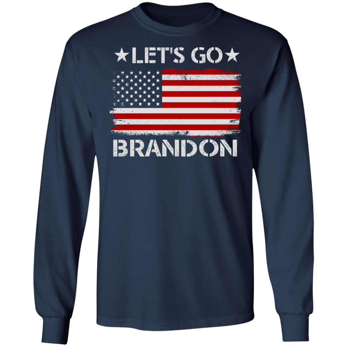 Let's Go Brandon - USA Flag Apparel