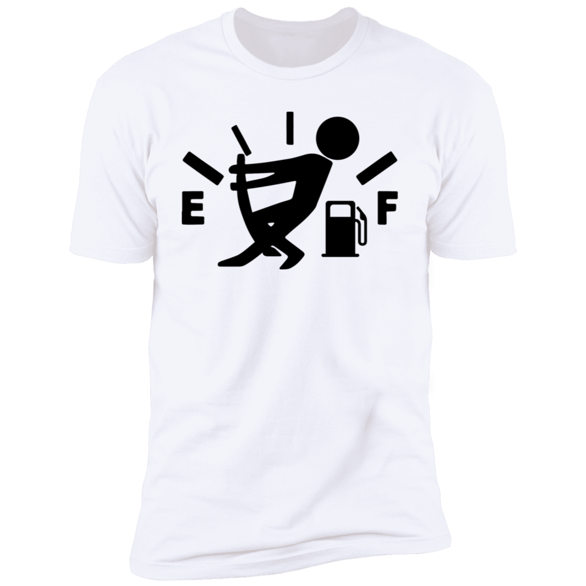 Empty Gas Tank Gauge T-shirt