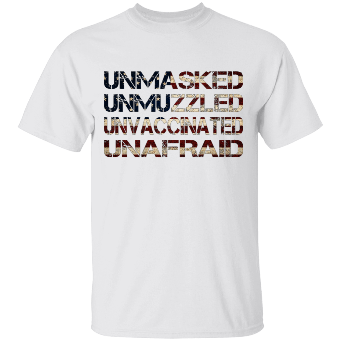 Unmasked, Unmuzzled, Unvaccinated, Unafraid Apparel
