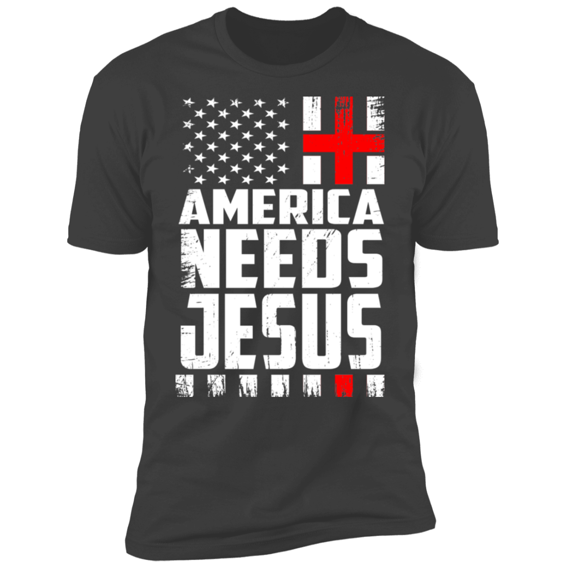 America Needs Jesus T-shirt