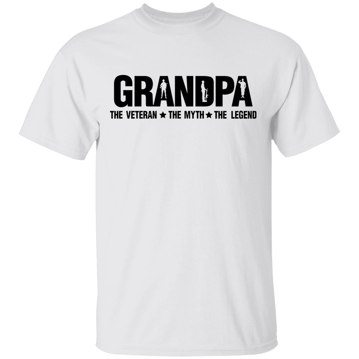 The Veteran The Myth The Legend Grandpa Apparel