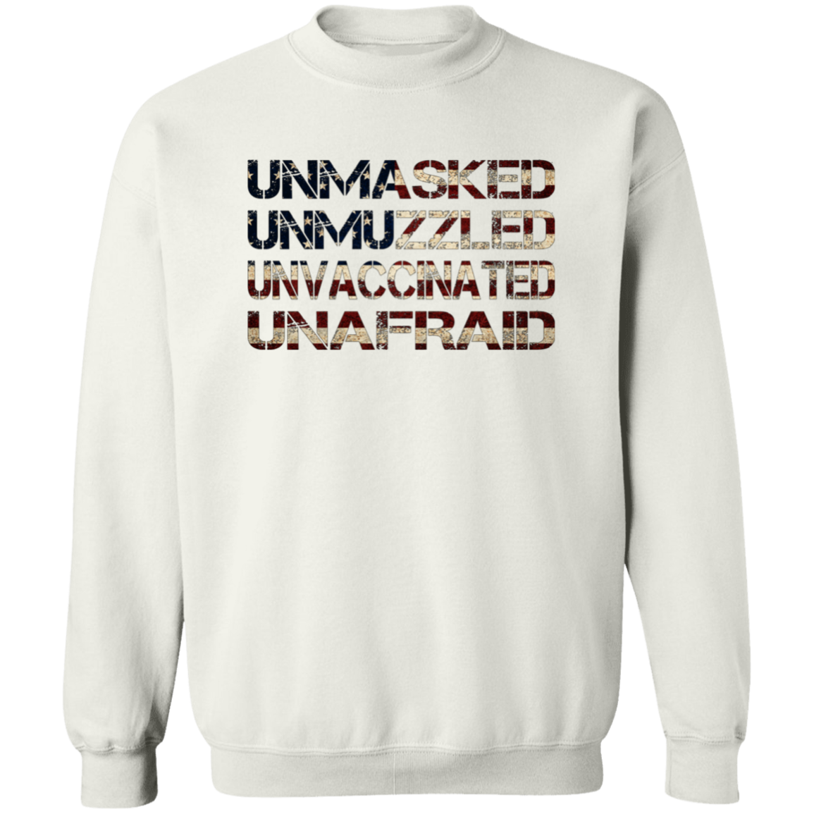 Unmasked, Unmuzzled, Unvaccinated, Unafraid Apparel