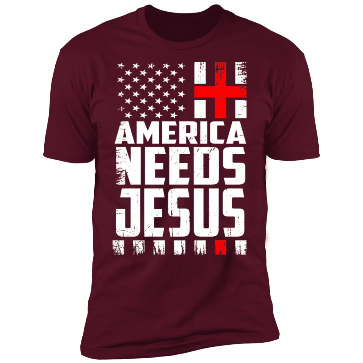America Needs Jesus T-shirt
