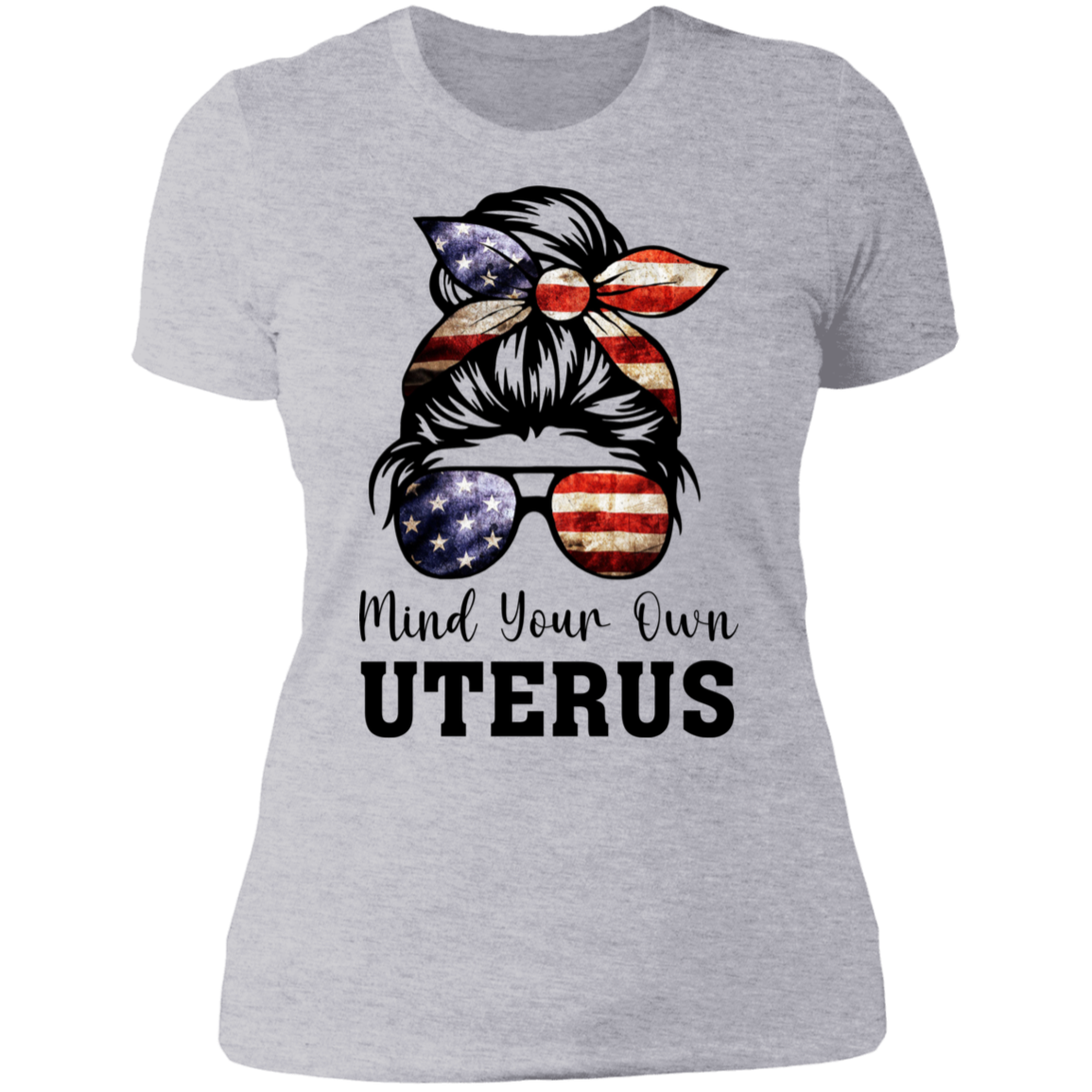 Mind Your Own Uterus Boyfriend T-Shirt