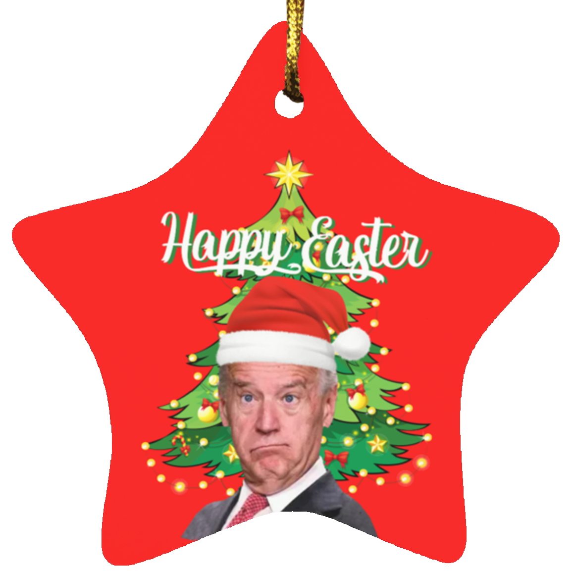 Happy Easter Holiday Ornament