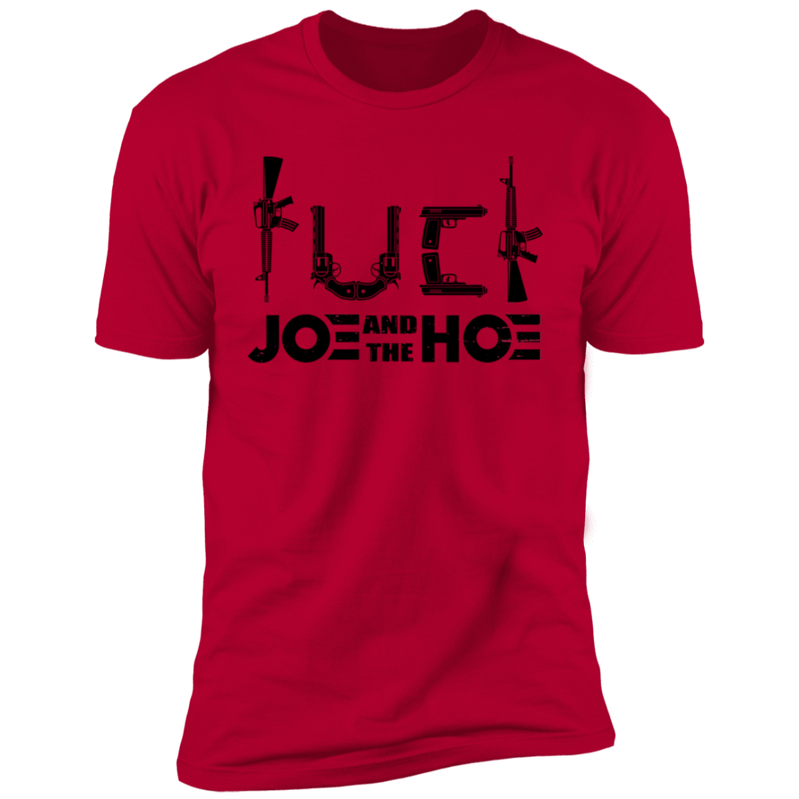 FCK Joe And The Hoe Black Print T-Shirt
